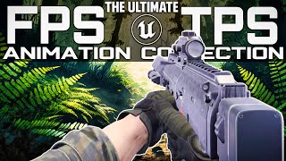 Ultimate FPS amp TPS Animation Collection Plus Tons Of MoCap Animation Bundle [upl. by Langham557]