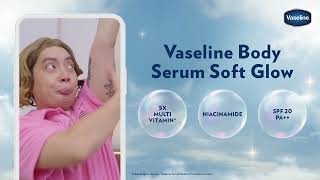 Upgrade lotionmu ke Vaseline Body Serum Soft Glow [upl. by Yecram59]