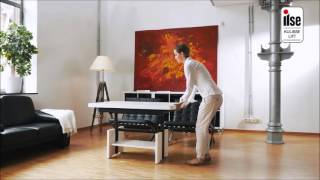 Couchtisch mit Kulisse Lift Funktion [upl. by Refynnej]