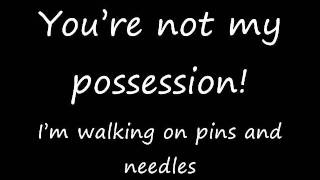 Billy Talent  Pins And Needles Lyrics [upl. by Regor]