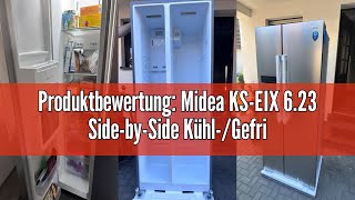 Produktbewertung Midea KSEIX 623 SidebySide KühlGefrierkombination1765 cm hochNo FrostInv [upl. by Lever591]