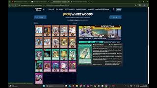 Reviewing OCG White Woods Deck Lists [upl. by Anayek]