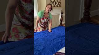 How to fold an Amish Quillow [upl. by Wendolyn]