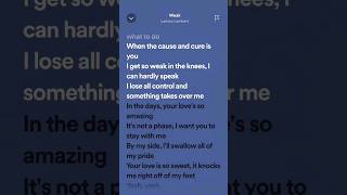 Larissa Lambert Weak Speed Up  Lyrics [upl. by Nerha3]