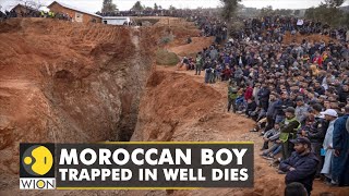 Morocco The emergency crew finds 5yearold boy trapped in well dead  World English News  WION [upl. by Llerret]