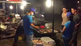 Fresh seafood  Phnom Penh street food  Asian food [upl. by Khajeh]