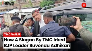 West Bengal Panchayat Election TMC’s ‘Thief Thief’ Sloganeering Irks BJP Leader Suvendu Adhikari [upl. by Asirrak]