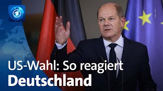 USWahl So reagiert Deutschland [upl. by Ditzel]