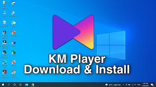 How To Download And Install KM Player For Free On Windows 10 [upl. by Yriek]