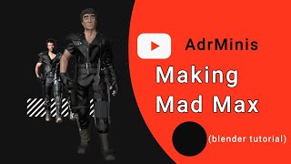 Mad Max Jacket tutorial blenderpart 2 [upl. by Alamac]