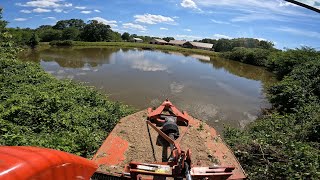 FINALLY Bush Hogging at Missouri 575 acre farm [upl. by Pauiie]