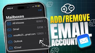 How to Fix Cant Add or Remove Email Account From iPhone  iPhone Unable to Delete Mail Accounts [upl. by Ocinemod592]