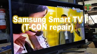 Samsung Smart TV TCON repair [upl. by Hebe]