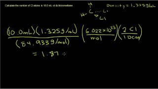 Chemistry  Calculating Number of Atoms in a Sample [upl. by Hew]