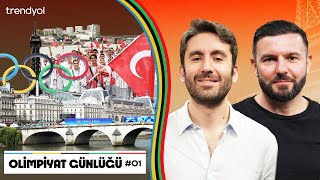 🔴 CANLI YAYIN  Paris 2024’te Açılış Zamanı  Olimpiyat Günlüğü 1 [upl. by Afatsum]