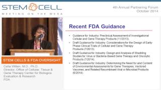 Stem Cells amp FDA Oversight [upl. by Isidoro]