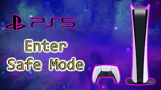 How To Enter Safe Mode On PS5 To Clear Your Cache And Rebuild The Database [upl. by Dessma355]