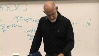 Lecture 9  Modern Physics Statistical Mechanics [upl. by Onateag]