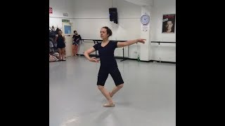 Assemblés amp Jetés ballet tutorial beginner [upl. by Borlow]