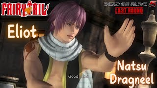 Dead or Alive 5 Last Round Eliot as Natsu Dragneel Steam Deck [upl. by Germaun]