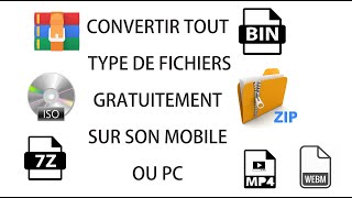 Convertircompresserextraire tout type de fichier gratuitement sur son mobile ou PC sans logiciel [upl. by Collins4]