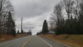 Engadine Michigan 40827 Engadine MI Driving Main Street [upl. by Kirred]