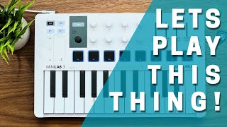 Arturia Minilab Mk3 The Ultimate Midi Controller For Beginners [upl. by Woodrow897]