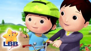 Learning To Ride My Bike  LBB Songs  Learn with Little Baby Bum Nursery Rhymes  Moonbug Kids [upl. by Mattox]