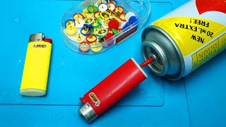 How To Refill a BIC Lighter  2024 [upl. by Wilhelmine]