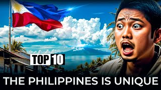 TOP 10  Why Philippines Is The Most Unique Country In Asia [upl. by Irby]