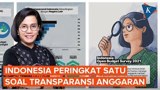 Transparansi Anggaran RI Peringkat 1 SeAsia Tenggara [upl. by Grady]