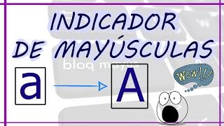 Cómo instalar un indicador de mayúsculas en tu PC [upl. by Fondea142]