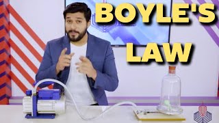 BOYLES LAW in urdu  hindi  Hassaan Fareed  Physics  PGC [upl. by Krauss]