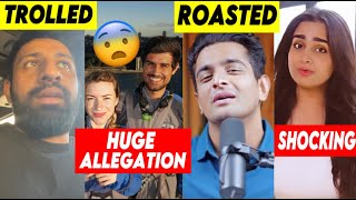 LIMIT CROSSED Another Huge Allegation Against Dhruv Rathee😨 Ayesha Khan BeerBiceps Rajat Dalal [upl. by Nereil]