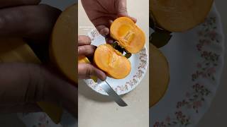 Potassium rich persimmon fruit Amar phalfood health fruitIndian fruit [upl. by Hardden]