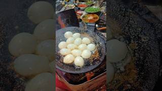 Boiled Egg Fry Rs 60 Only mpfoodiekamlesh shorts streetfood eggfry trending short [upl. by Ardene]