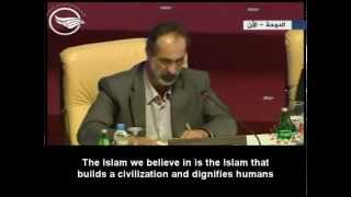 Mouaz alKhatib Speech in Doha English Subtitles [upl. by Barry]