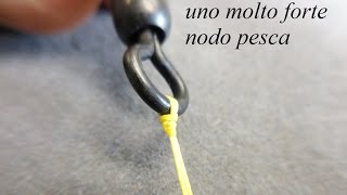 uno molto forte nodo pesca [upl. by Ahsitneuq]