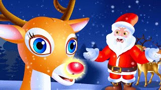 Rudolph the Red Nosed Reindeer  Christmas Song For Kids  Merry Christmas [upl. by Artap]