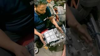 New bike ka engine khul gaya  ⚒️ 😰 😱 asprobiking apache310rr motorcycle [upl. by Aimerej]