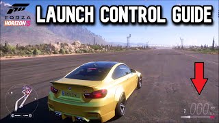 Launch Control EXPLAINED in Forza Horizon 5 [upl. by Seuqram]