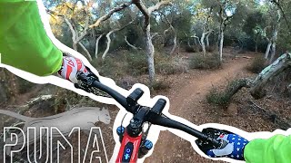 San Diego MTB Trail Review PUMA jam session Hottest new trail in the area 👍 FPV Poway California [upl. by Araihc]