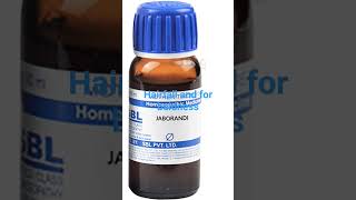 Jaborandi mother tincture for hairfall and baldness [upl. by Louisette]