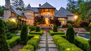 5 MILLION DOLLAR ENGLISH MANOR IN ATLANTA [upl. by Michon]