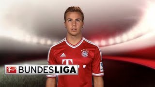 Mario Götze  Top 5 Goals [upl. by Pulchi8]