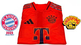 Bayern Munich home kit 20242025 player version Unboxing  ASMR [upl. by Allsopp]