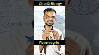 What is plasmolysis biology plasmolysiskyahai shorts ytshorts ncert cell [upl. by Havelock]