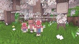 7 cute paquetes de recursos BE v120  12050  Packs de texturas para Minecraft PEBE 🥧 [upl. by Uzia]