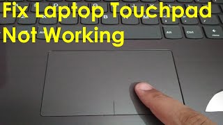 Lenovo touchpad not working windows 10 [upl. by Terzas831]