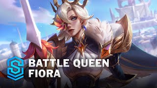 Dragonmancer Fiora Skin Spotlight  League of Legends [upl. by Hortense632]